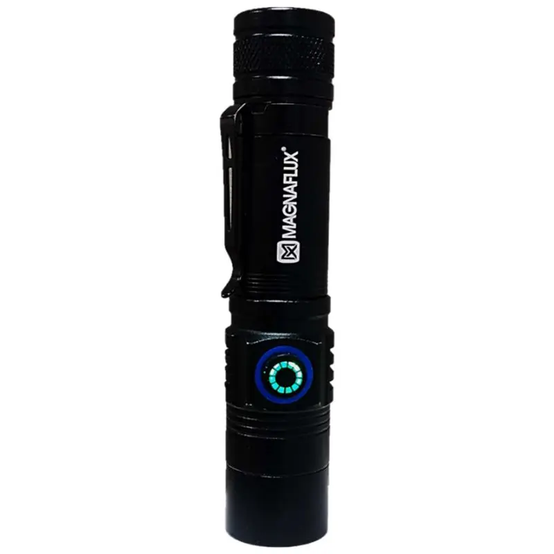 Magnaflux 631942 uv-a 365 led rechargeable torch light, lithium-ion battery, 3.7 v