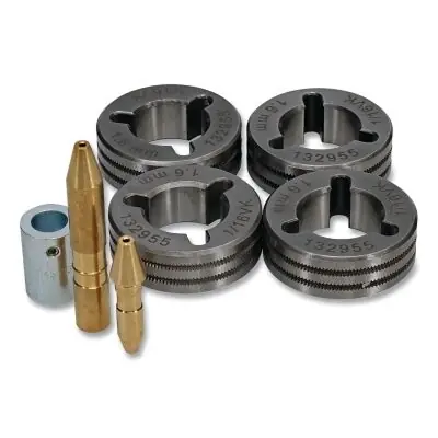 Best Welds 900-151055 Miller Style Drive Roll Kit, 4 Drive Roll, VK-Groove, 1/16 in Wire Size