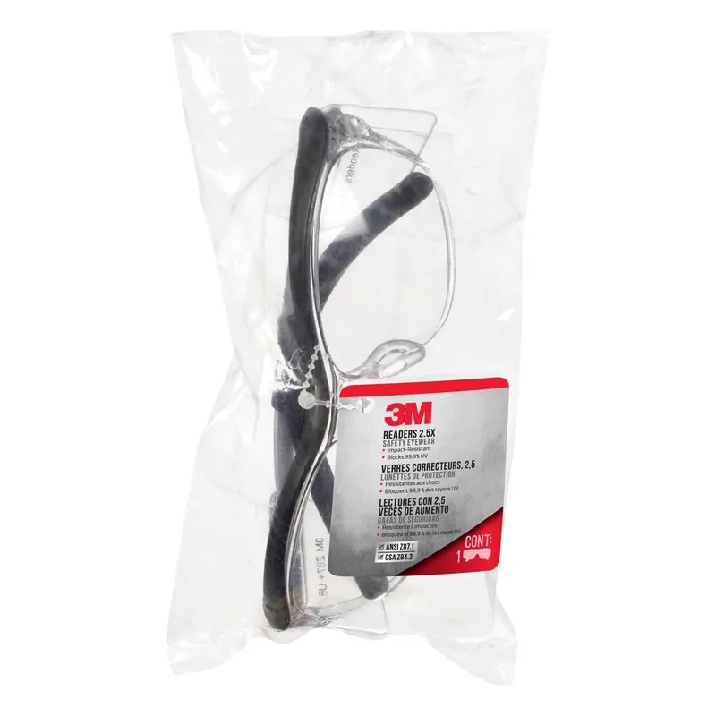 3M 7100169969 safety glasses reader standard +2.5