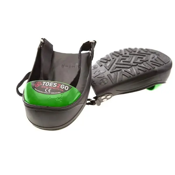 Impacto T2GUL Overshoe Steel Toe Guard, 9 inches L x 4 inches W, PR