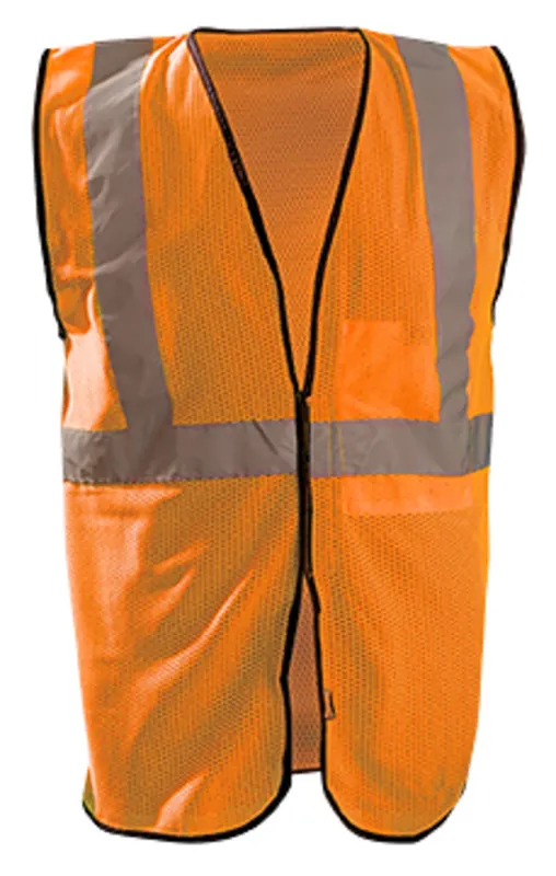 Occunomix ECO-GC-OL/XL Value Mesh Standard Vest, Class 2, L/ XL