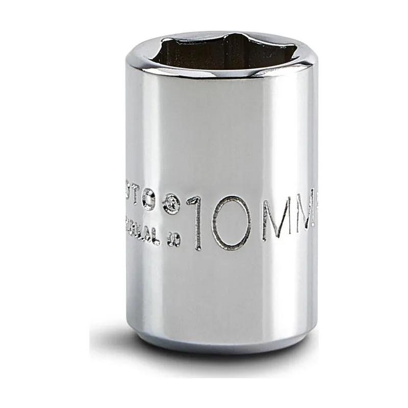 Proto J4710M 1/4 inches Drive Socket 10 mm, 6 Point