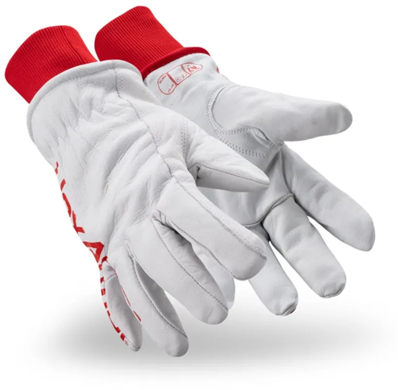 Hexarmor 4066W-L (9) Chrome SLT Buffalo Leather Cut Resistant Gloves Large