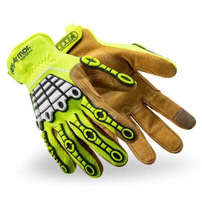 Hexarmor 4091IMP-S Chrome Series® with IronHide® 4091IMP Mechanics Gloves