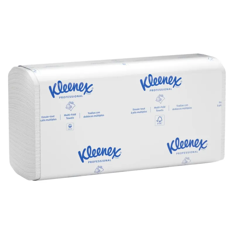 Kimberly-Clark Professional 13254 Kleenex Premiere Folded Towels, 9 2/5 x 12 2/5, 120 per Pack (Case of 25 Packs)