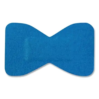 Medi-First 67273 Blue Metal Detectable Bandage, XL, Fingertip, Adhesive