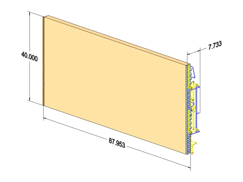Lennox 31W05 lb-114569c Condenser Coil (Corrugated-Cp