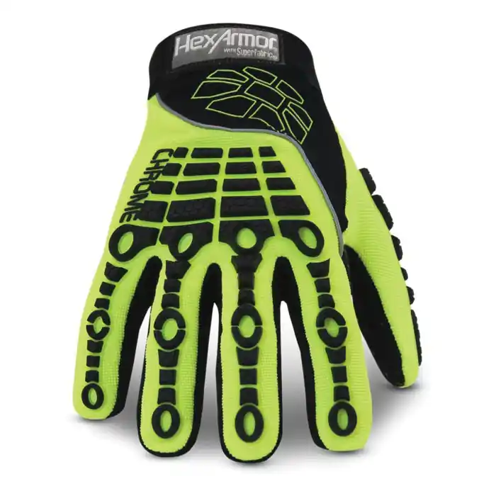 Hexarmor 4026-XL (10) X-Large Chrome Series Superfabric And TPR Cut Resistant Gloves