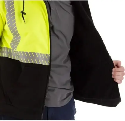 Majestic 75-5337 High-Pile Fleece Jacket ANSI 3, R