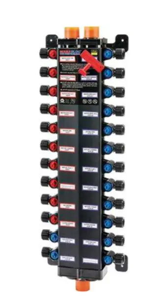 Viega 49640 PureFlow ManaBloc distribution manifold 30 Port