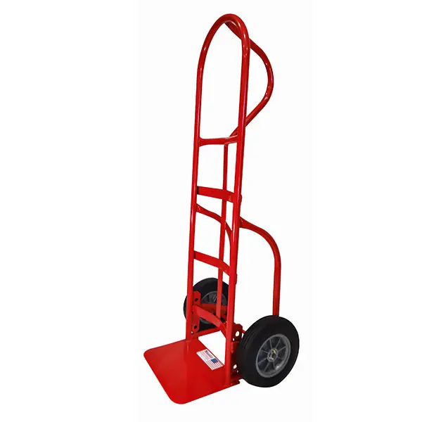 Milwaukee 33045 Heavy Duty P-Handle Truck with 10 inches Solid Puncture Proof Tires