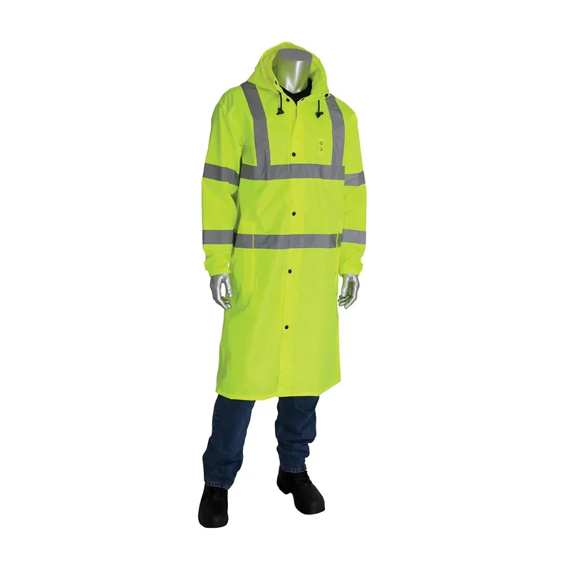 Pip 353-1048-LY/L Falcon Viz Rain Coat Large