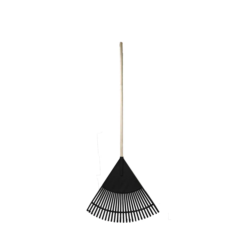 Bon 28-171 Leaf Rake - 24 inches - 48 inches Tapered Wood Handle