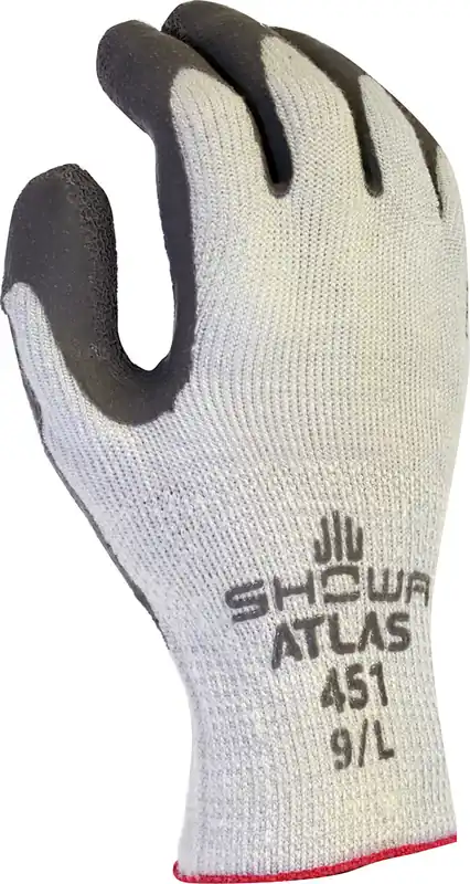 Showa 451L-09.RT Atlas Size 9 Gloves
