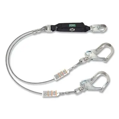 Msa Saftey 10213786 V-SERIES Leading Edge Safety Lanyard 12 feet