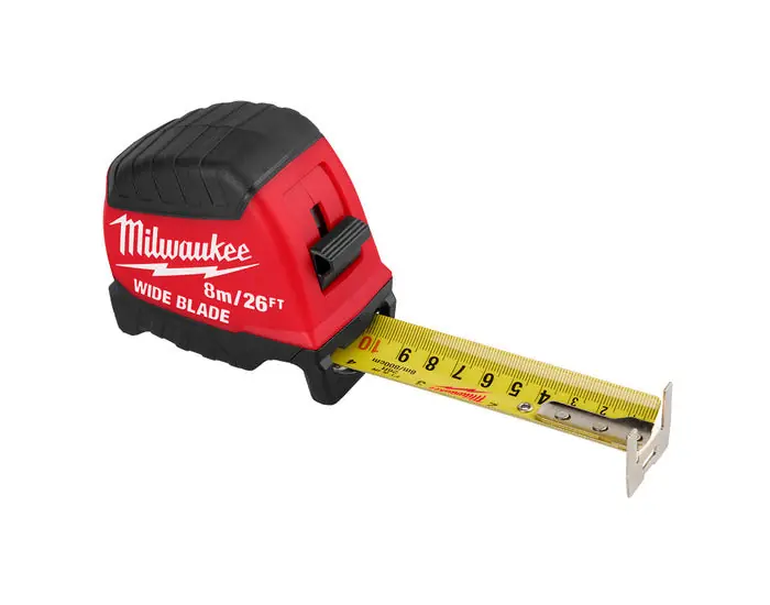 Milwaukee 48-22-1226 8m/26ft Wide Blade Tape Measure