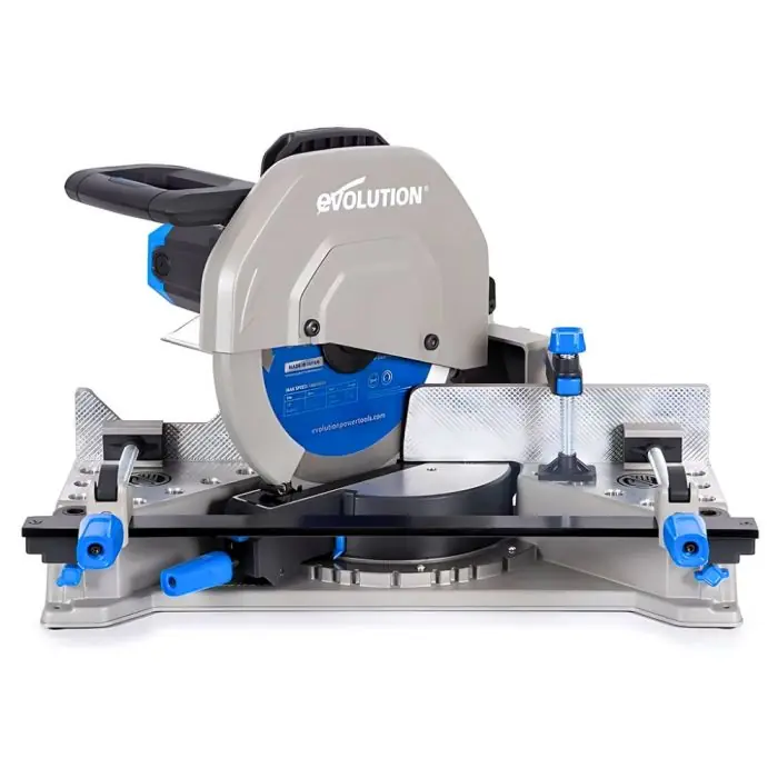 Evolution 102-0004A S14MCS Metal Cutting Mitering Chop Saw with 14 in. EVOMAX14ST Blade