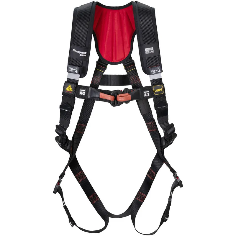 Honeywell Miller H5AFC2S3 H500 Arc Flash Harness, Back D-Rings, 2X-Large, Quick Connect Leg And Chest Buckles