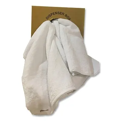 Spilfyter WN3100W-50CBX Bar Mop Rag 50 lb Box Cotton