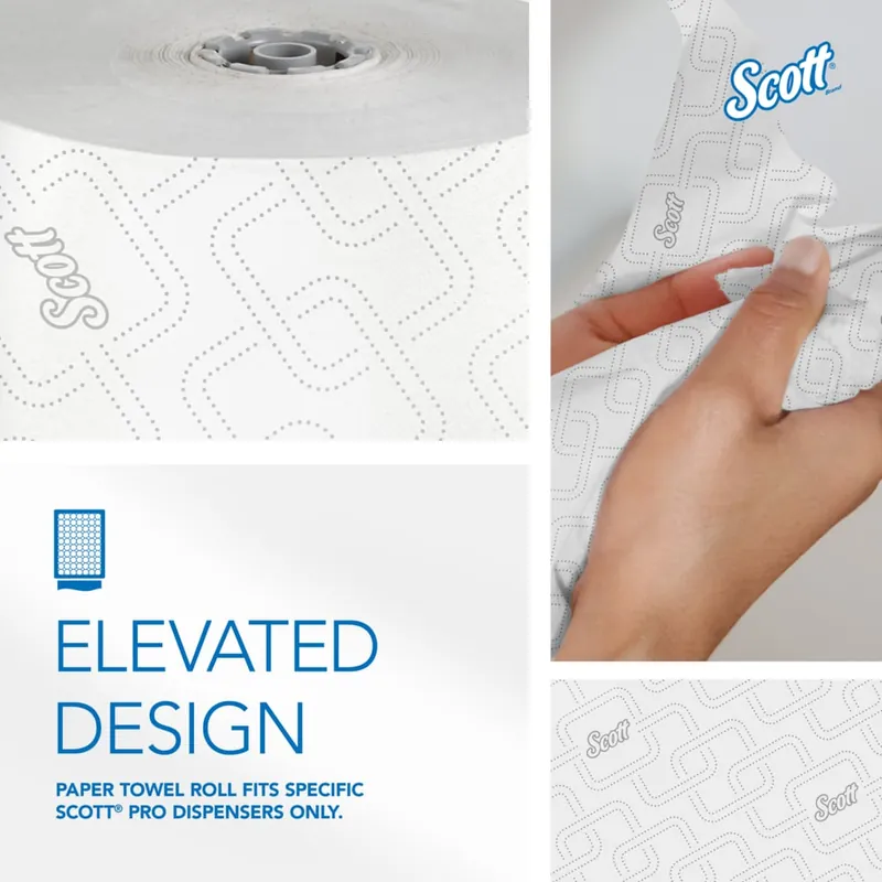 Scott 25703 pro high capacity hard roll towels 1150 ft