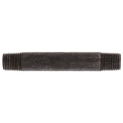 Everflow NPBL1825 1/8 inches x 2-1/2 inches Black Steel Nipple