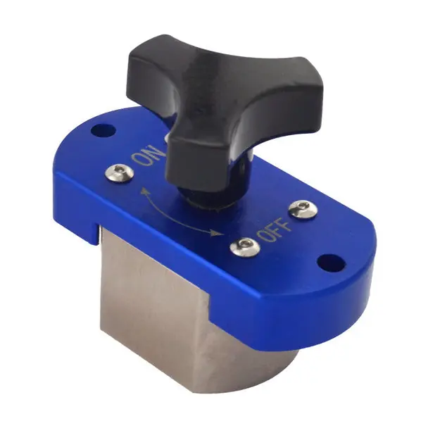 Magnet Source MJG150MT Neodymium On/Off Magnetic Workholding Jig with Mounting Tabs 150 lbs. pull