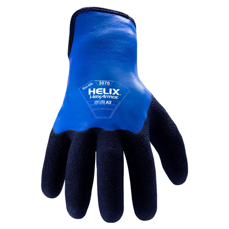 Hexarmor 3070-L (9) Helix Large 18 Gauge High Performance Polyethylene And Latex Cut Resistant Gloves