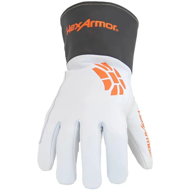 Hexarmor 4062-XL (10) Chrome SLT Leather with Extended Cuff, size XL