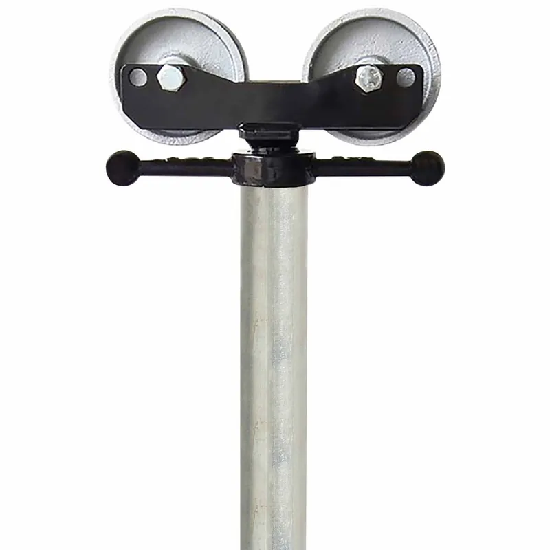 Sumner 3900SWH Hi Heavy Duty Fold-A-Jack with Steel Wheel Head Pipe Jack