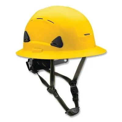 Honeywell Fibre-Metal CSH13002 Climbing Style Full Brim Safety Helmet Ratchet Suspension Vented
