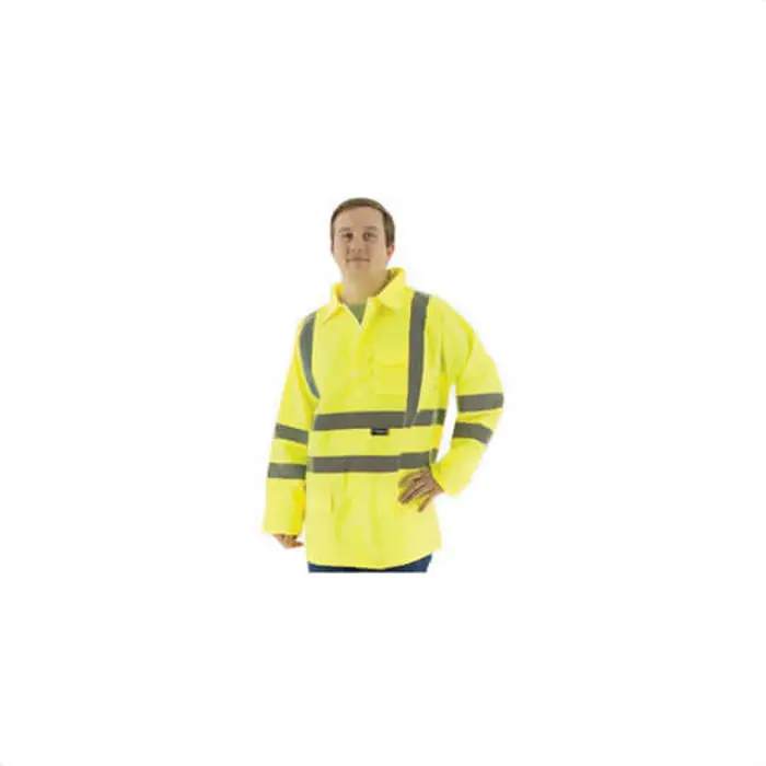 Majestic 75-1351/X2 Hi-Viz Waterproof Rain Jacket 2X-Large