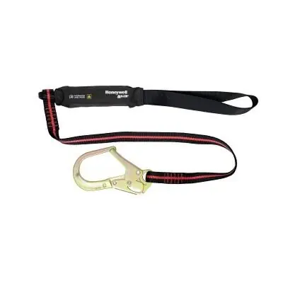 Honeywell Miller FPLARCM-SUS H500 Arc Flash Lanyard 6 Ft L, Webbing Loop, Rebar Hook, 310 Lb Load Cap., Single Leg