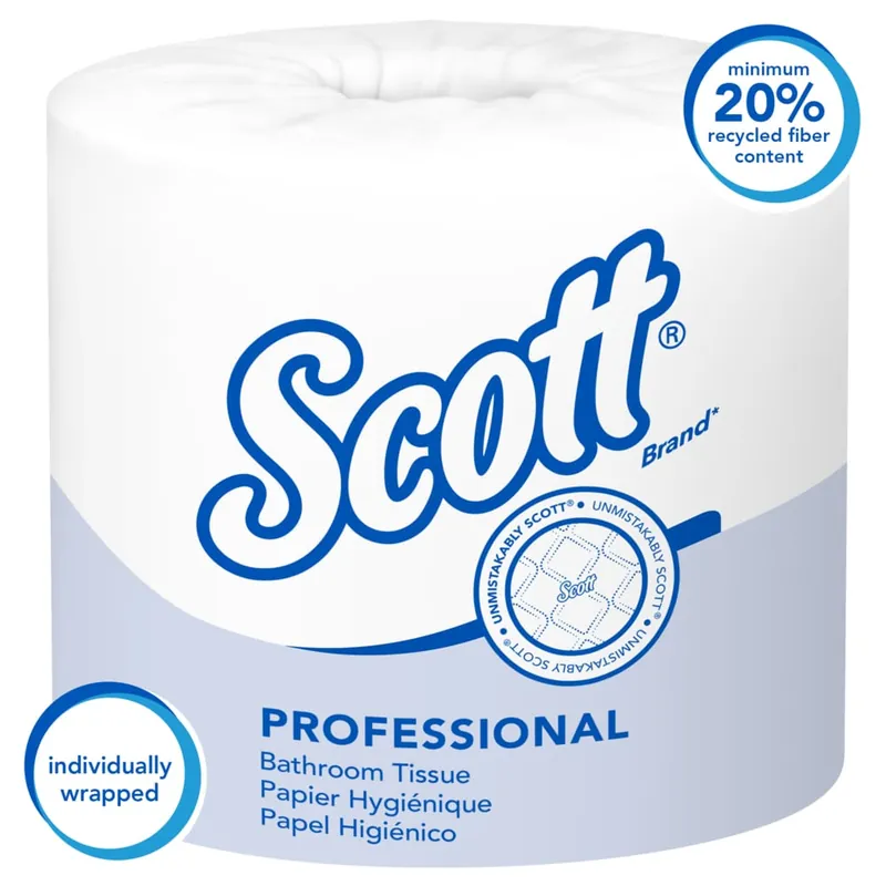 Scott 05102 Standard Roll Toilet Paper (SRB) 1210 Sheets/Roll