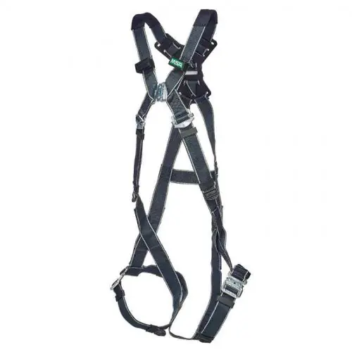 Msa Saftey 10252239 V-Form Welding Full-Body Harness Super Extra Large (SXL)