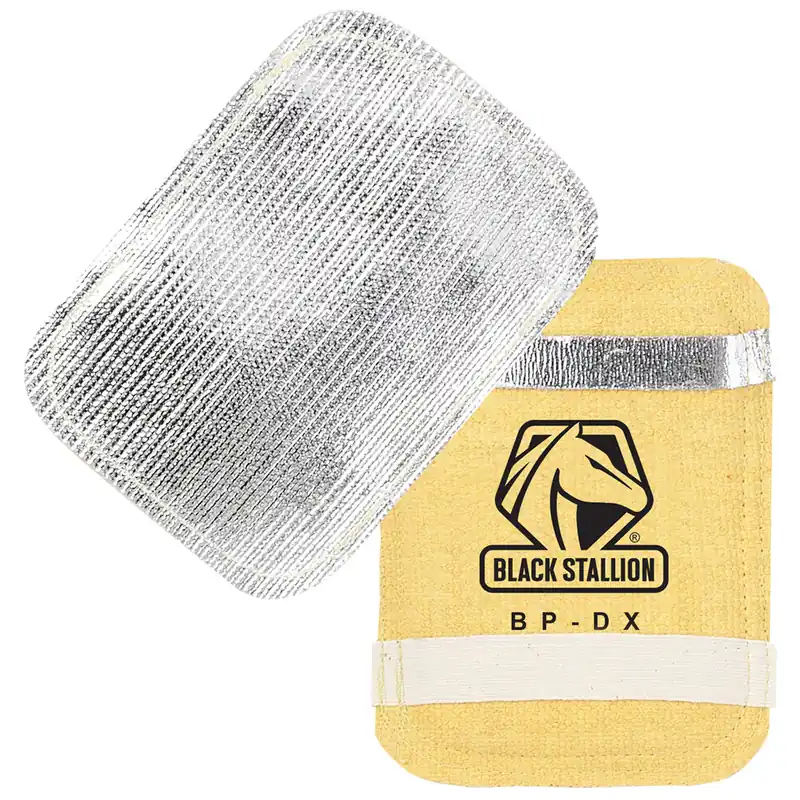 Black Stallion BP-DX Heavy-Duty Insulated Backpad (6 inches W x 8 inches H)
