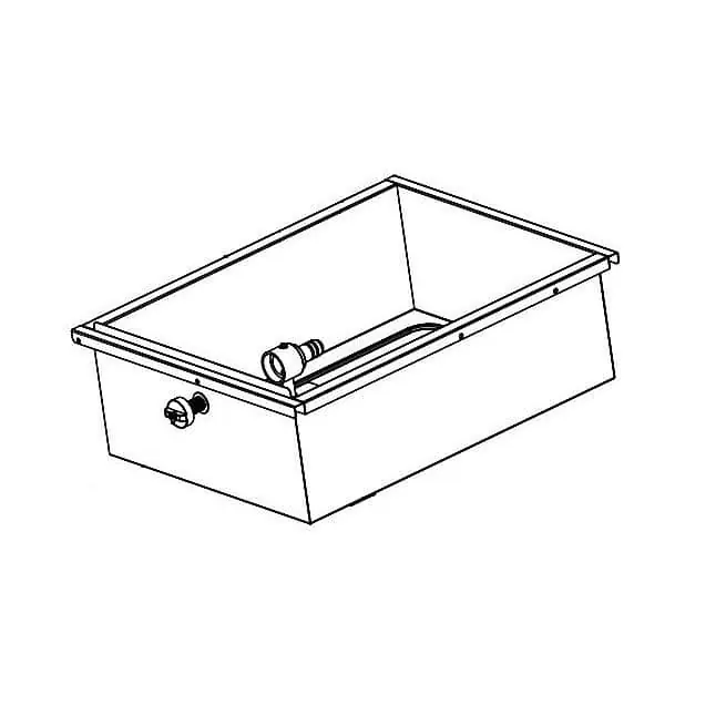 Frymaster 1088311SP Pan Assembly, Gas Lov-T Filter