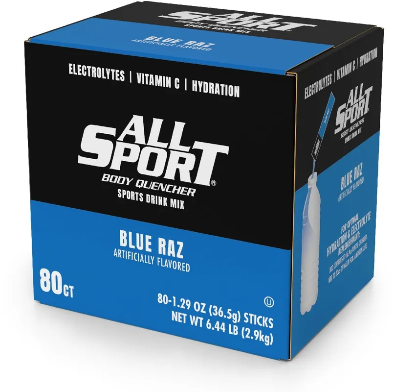 All Sport 10121241 Drink Mix Blue Raz 80ct