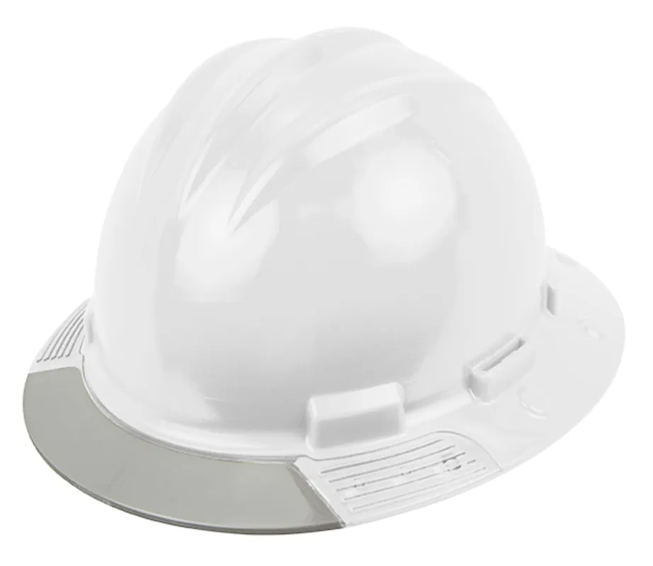 Bullard AVWHRG AboveView Full Brim Hard Hat With Ratchet/4 Point Ratchet Suspension