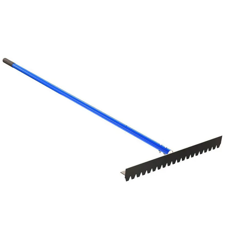 Bon 28-125 Blunt Tooth T-Connector Lute Rake 30 inches With 6 feet Handle