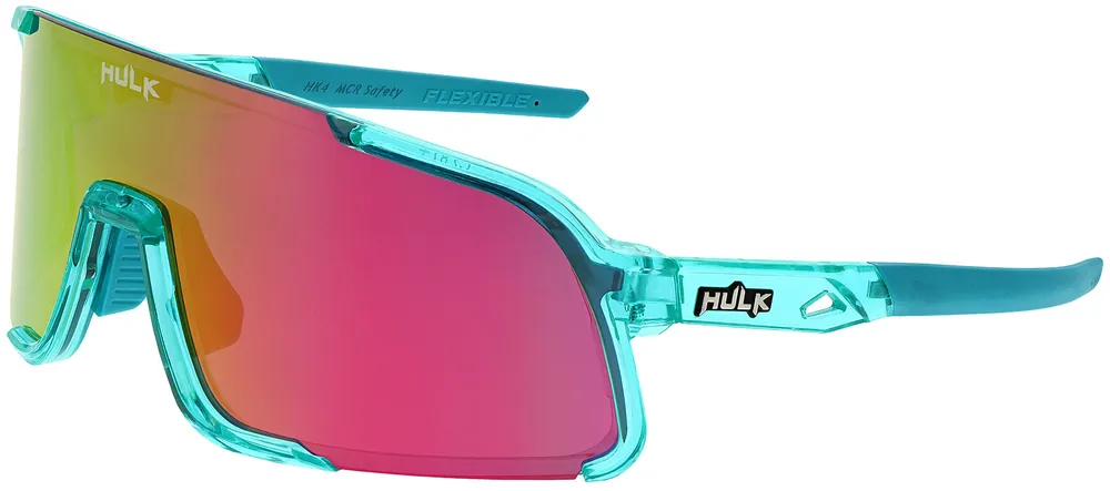 Mcr Safety HK45PZP HK4 Safety Glasses Polarized Pink Mirror Lens