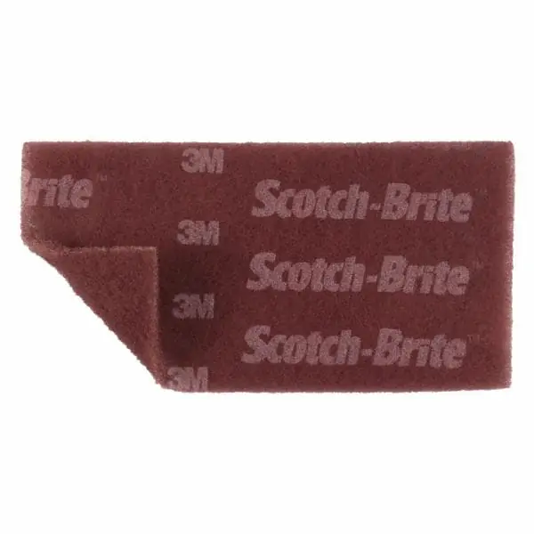 Scotch-Brite 7100042334 Durable Flex Hand Pad Very Fine 4-1/2 in x 9 in