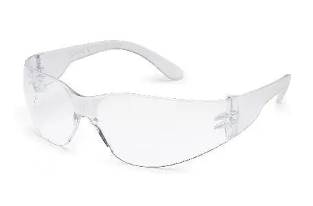 Gateway Safety 46MC25 StarLite Safety Glasses Mag, Clear Wraparound Bi-Focal Lens, 2.5 Magnification