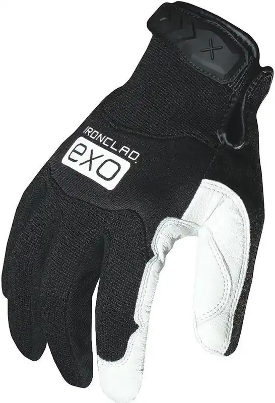 Ironclad EXO2-MPLW-06-XXL EXO Pro White Goat Leather Gloves, Size 2X-Large