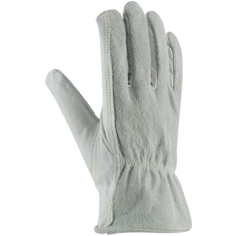 Pip 68-163SB/L Top Grain Cowhide Drivers',Split Cowhide Back,Grain Palm,Keystone Thumb,L