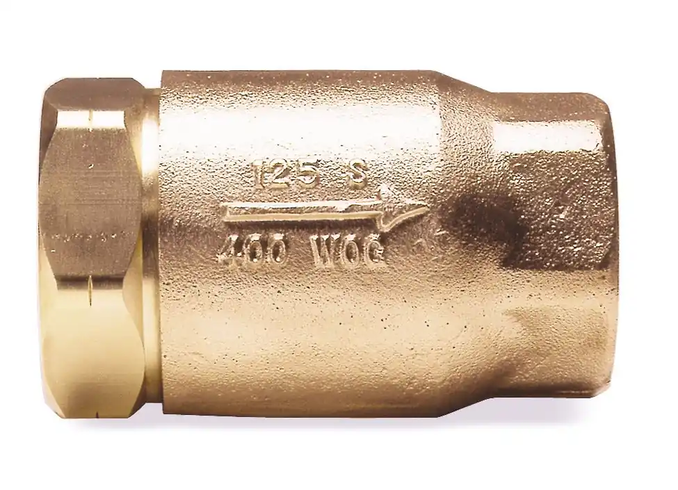 Apollo Valves 6150301 bronze in-line soft seat check valve 1/2 inches