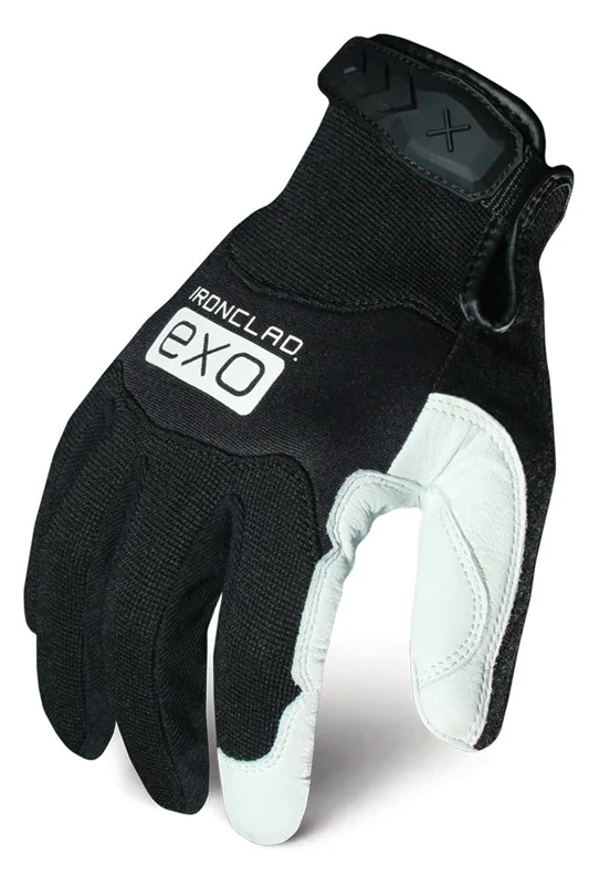 Ironclad EXO2-MPLW-05-XL EXO Pro White Goat Leather Gloves, Size X-Large
