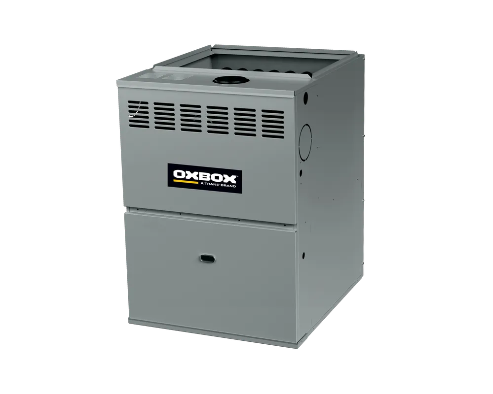 Oxbox J801V040AM3SEB 80% AFUE Single Stage Upflow Downflow Horizontal ECM Motor A Cabinet 40K BTU