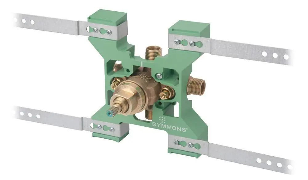 Symmons Industries 262XBRBODY Temptrol 1/2 in. MPT Connection Pressure Balancing Valve with Stops
