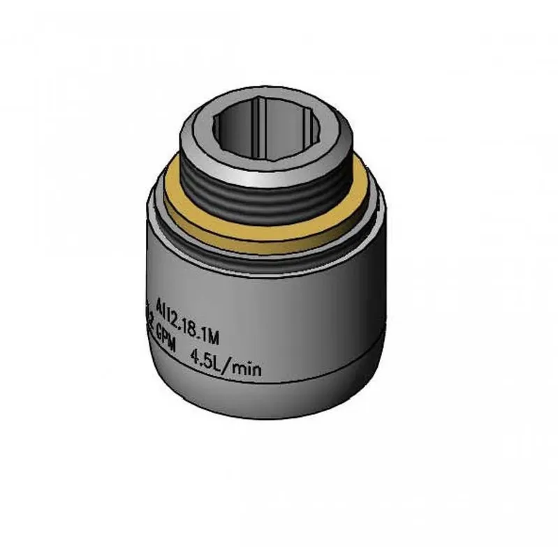 T&S Brass B-0199-02-F12 Aerator 1.2 GPM 3/8 inches REPLACEMENT B-0199-02F-12