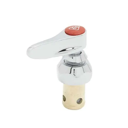 T&S Brass 002712-40NS Stem Check Hot W/Bonnet And Handle (Ns) 1/4 Turn Qty 2 Eterna